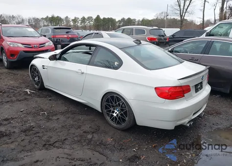 2011 BMW M3 z USA, uszkodzony, nr VIN WBSKG9C58BE645879